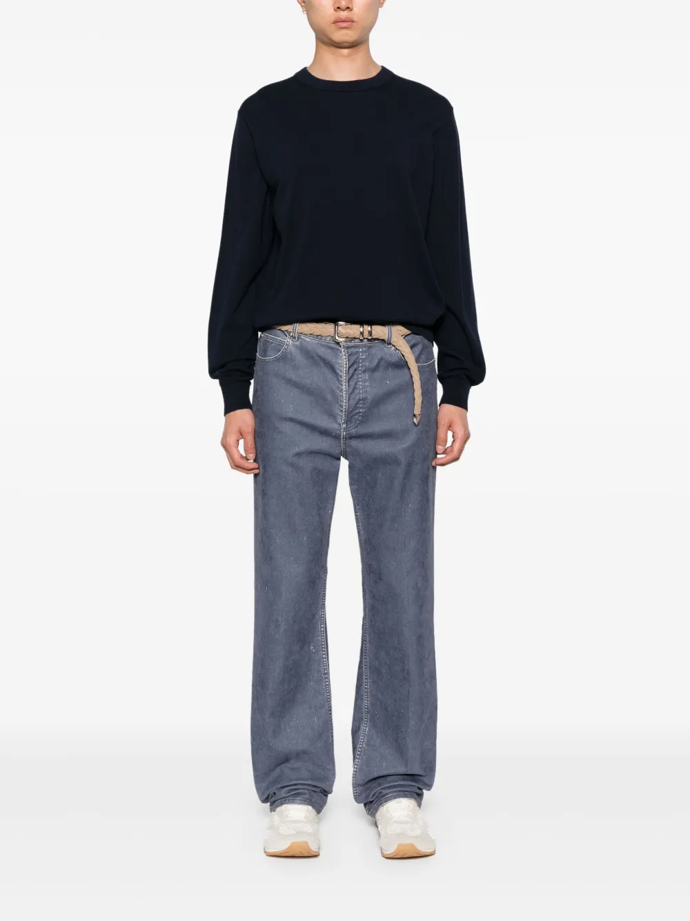 Paul Smith organic-cotton jumper - Blauw