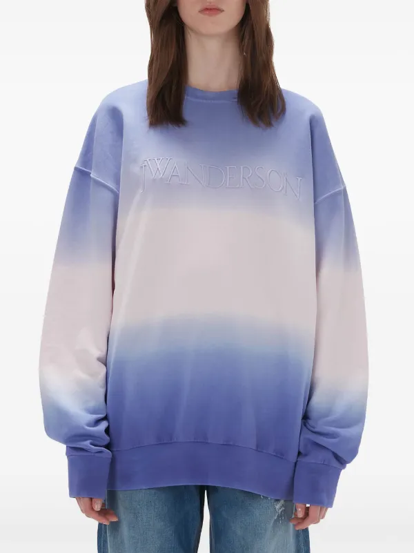 JW Anderson グラデーション スウェットシャツ | パープル