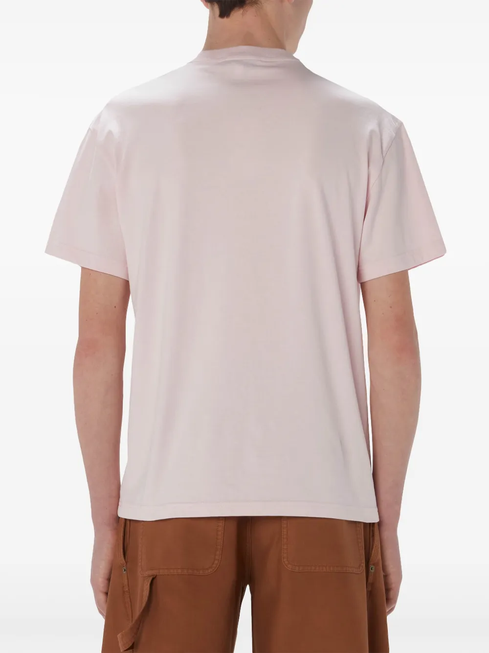 JW Anderson T-shirt met logopatch Roze