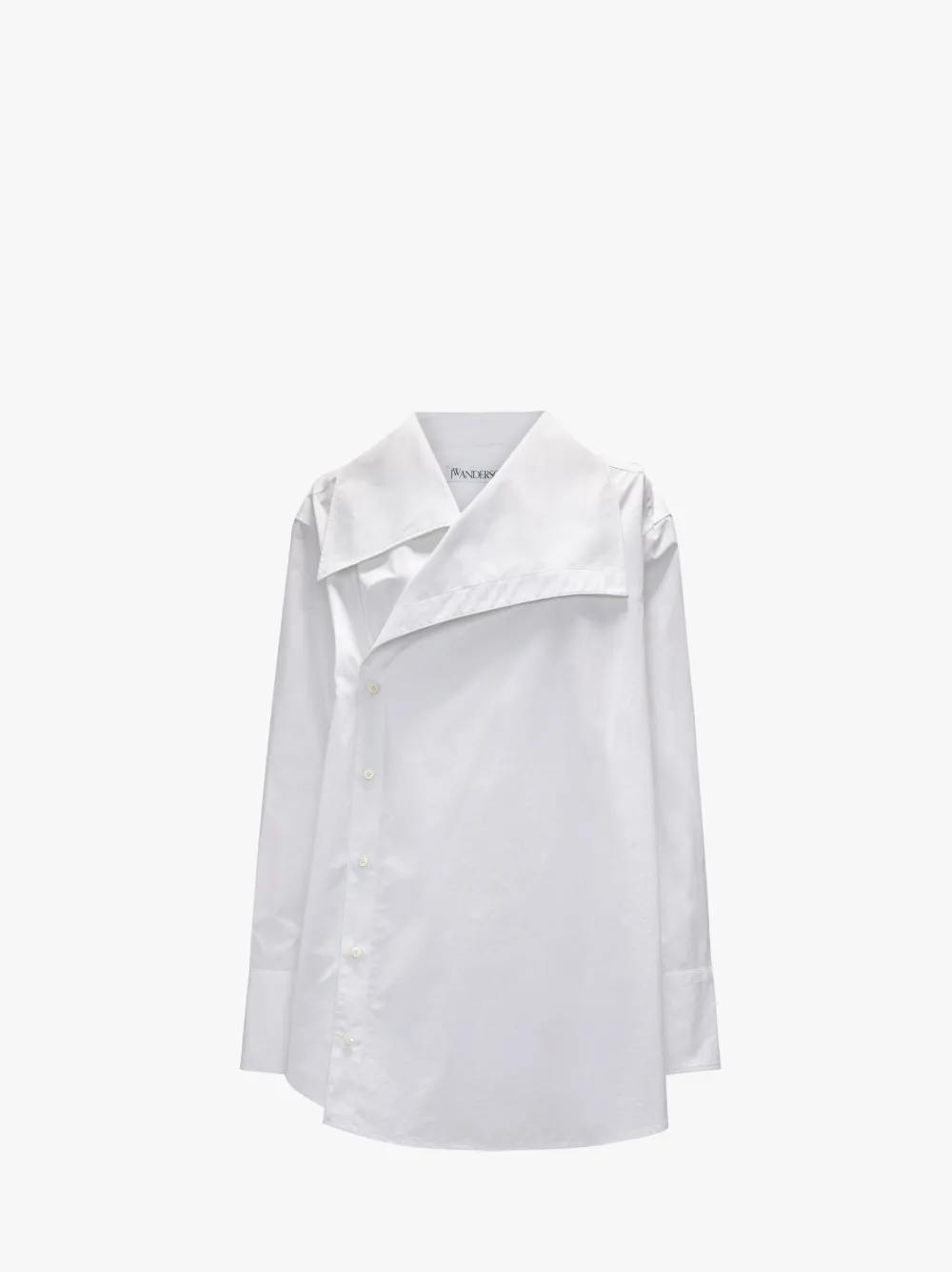 Jw Anderson Shirt With Oversized Collar In White