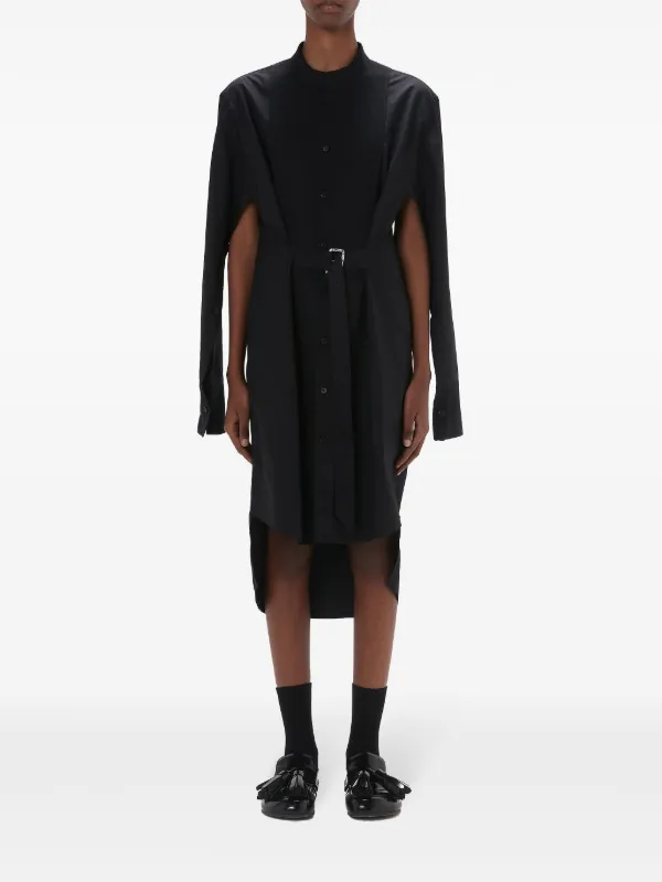 JW Anderson ベルテッド ドレス | ブラック | FARFETCH JP