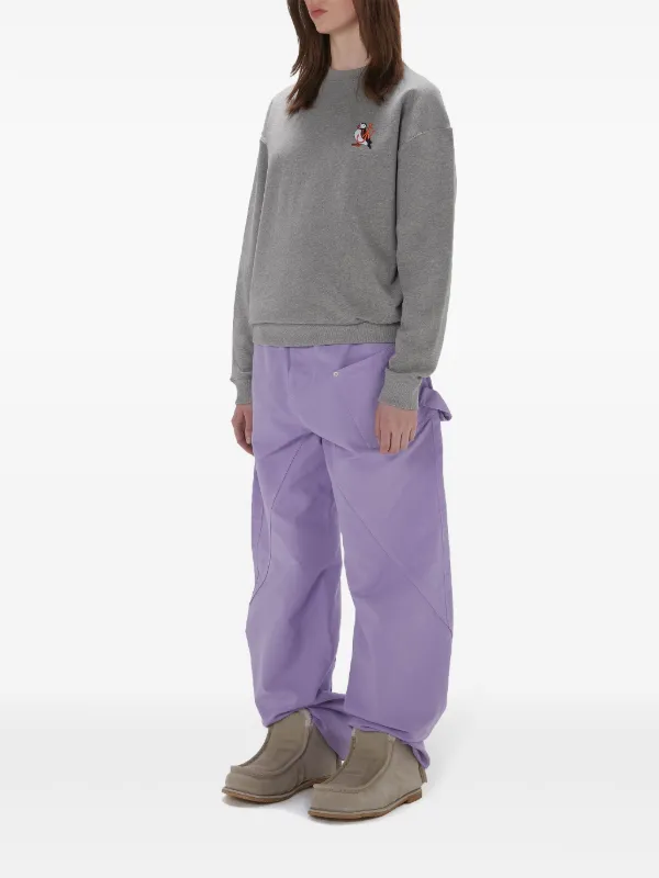 JW Anderson logo-embroidered Organic Cotton Sweatshirt