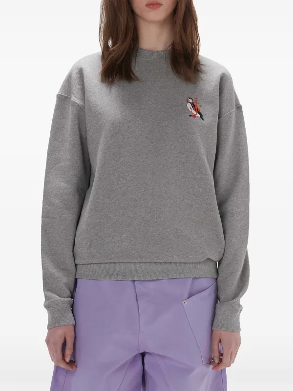 JW Anderson ロゴ スウェットシャツ | グレー | FARFETCH JP