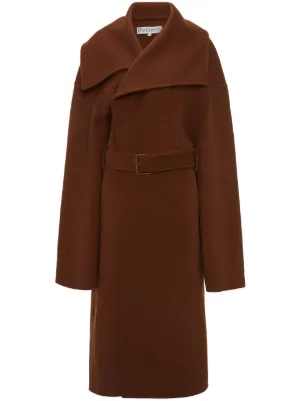 Patou double-breasted Wool Jacket | Brown | FARFETCH