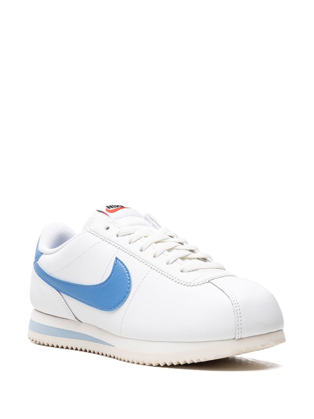 Shop Nike Cortez "white/university Blue" Sneakers