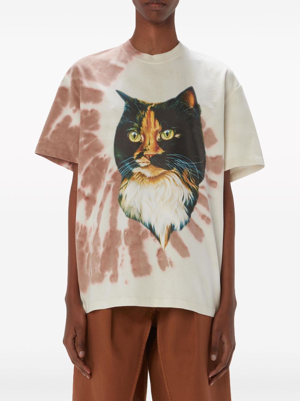 JW Anderson cat-print organic cotton T-shirt Women