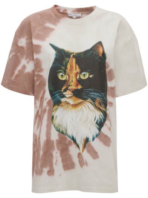 JW Anderson cat-print organic cotton T-shirt Women