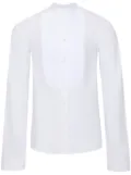 JW Anderson open-sleeve tuxedo shirt - White