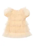 Tutu Du Monde tiered tulle dress - Neutrals