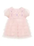 Tutu Du Monde short-sleeve tulle dress - Pink
