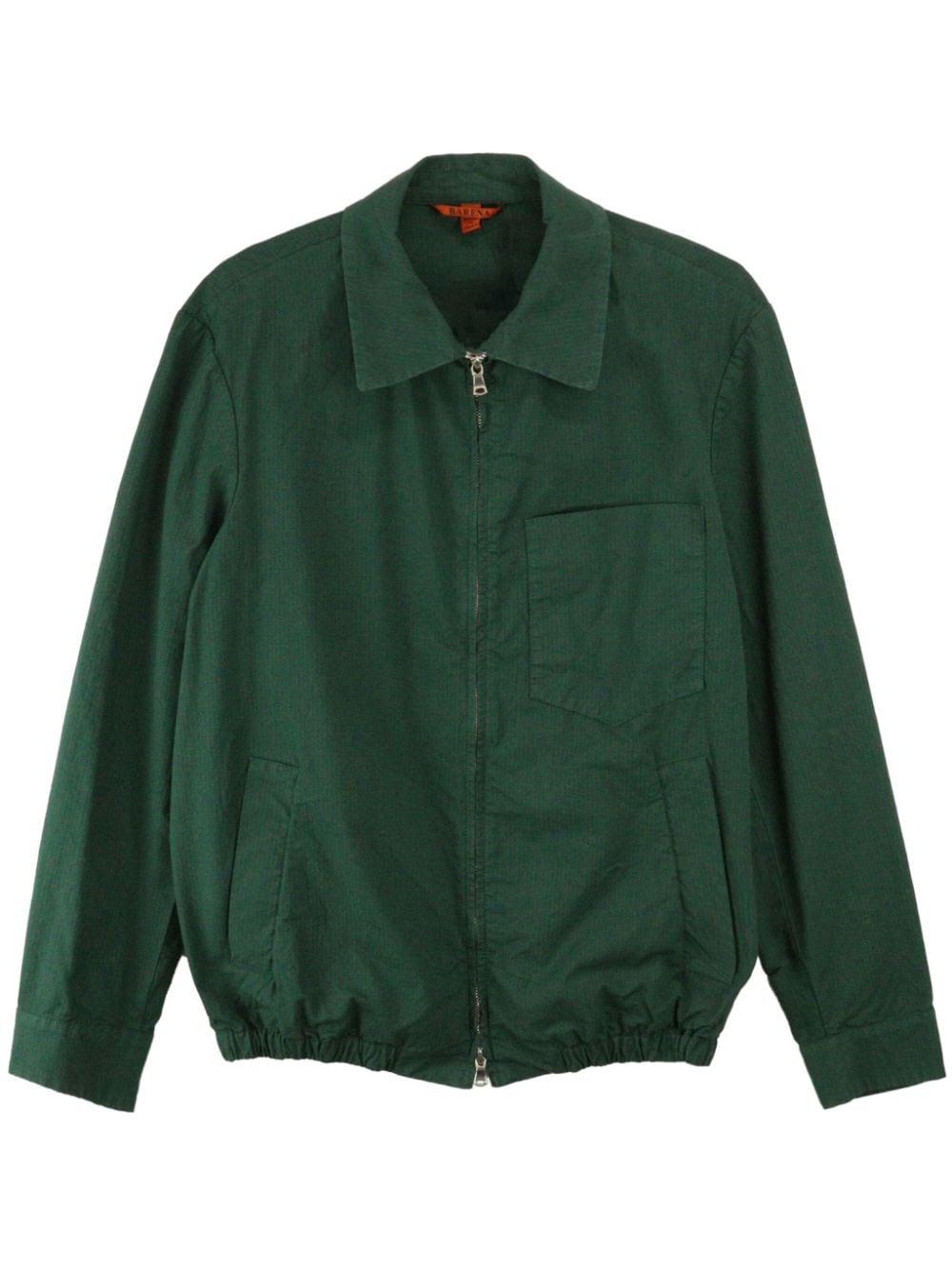 Barena Venezia Zaleto Mariol Zip-up Shirt Jacket In Green