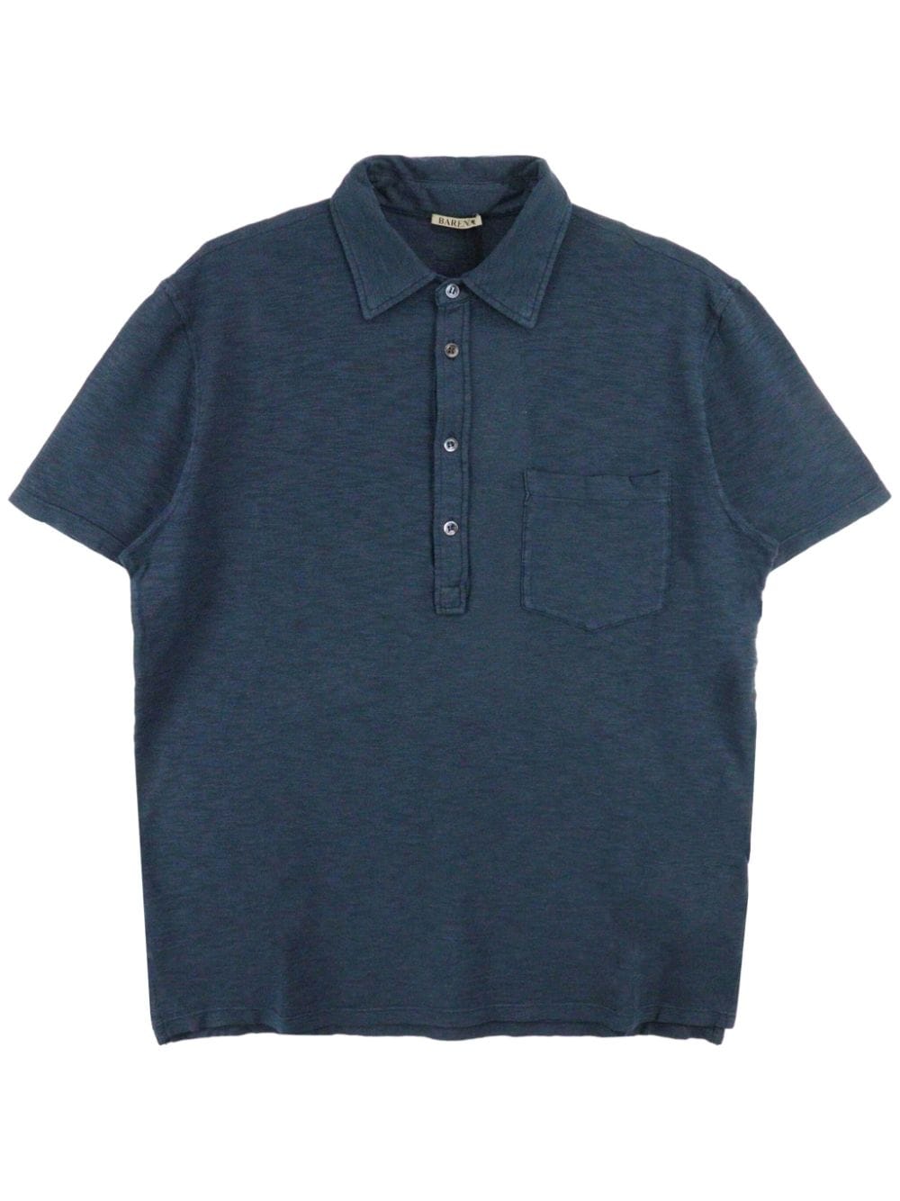 Barena Venezia Spilo Gemo Cotton Polo Shirt In Blue