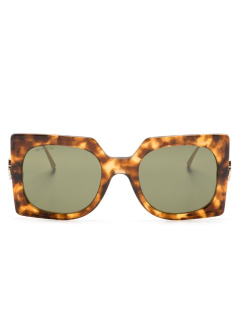 ETRO tortoiseshell oversize-frame sunglasses Women