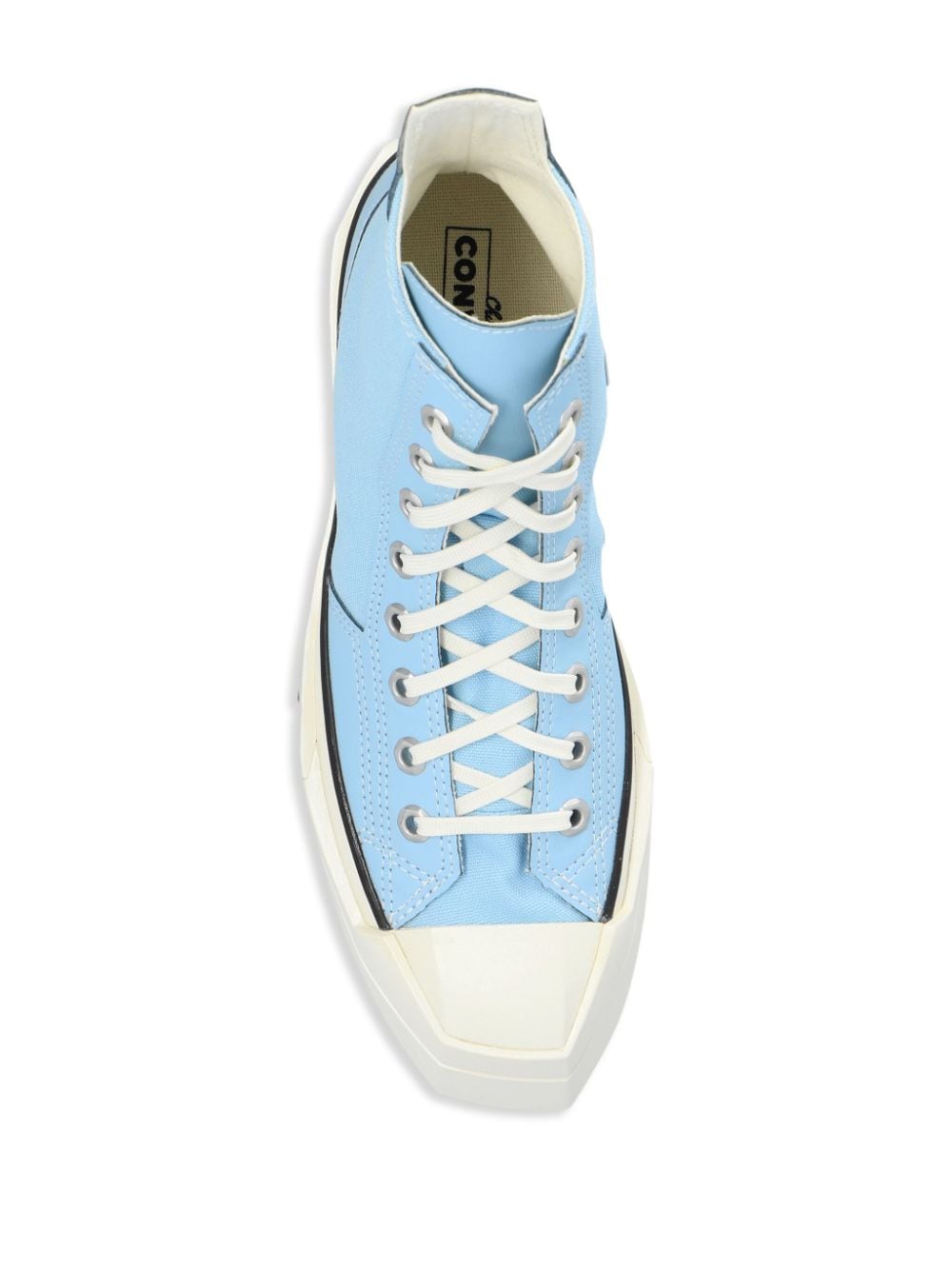 Shop Converse Chuck 70 Plus Egret High-top Sneakers In Blau