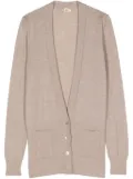 Hermès Pre-Owned 2010s fine-knit cardigan - Neutrals