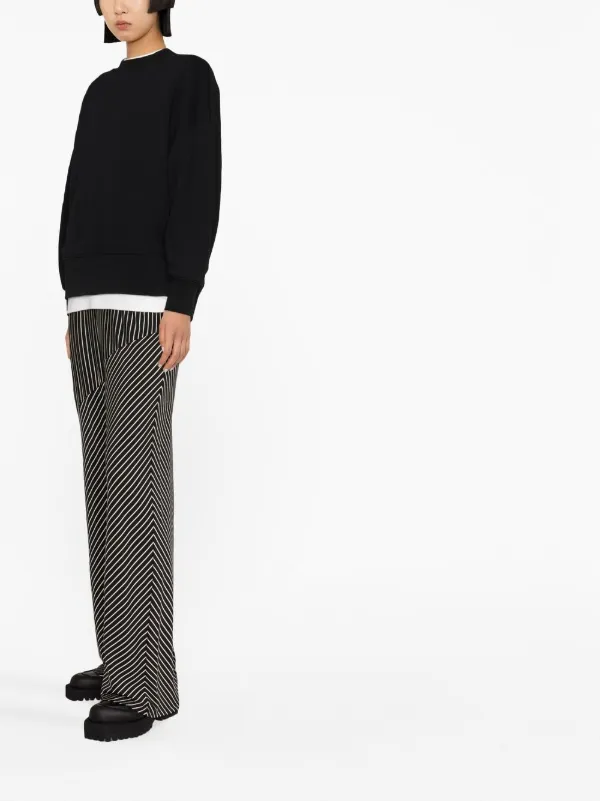 【関税無・国内発】 Palm Angels / Logo Long Sleeve Top Palm Angels logo-print long-sleeve Top | Black | FARFETCH JO