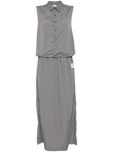 izzue logo-appliqué sleeveless shirt