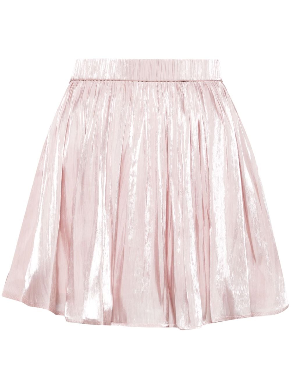 B+ab High-waisted Pleated Skirt In Pink