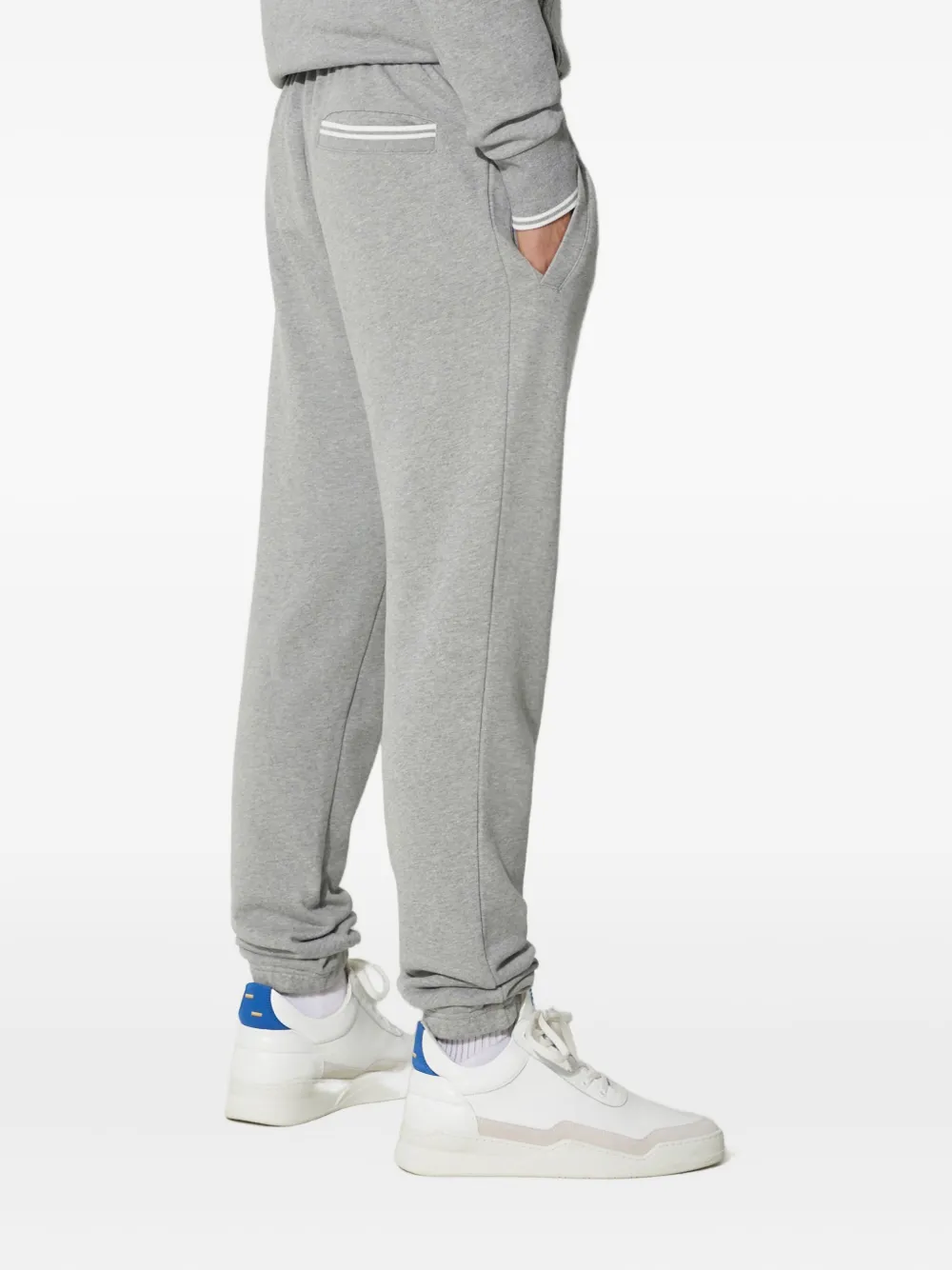 Fred Perry Broek met geborduurd logo Grijs