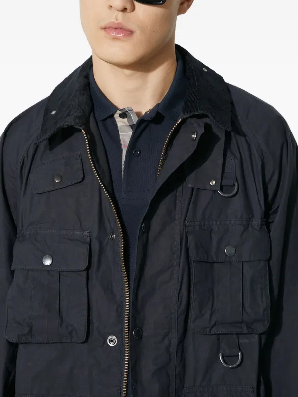 Barbour コーデュロイカラージャケット | ブルー | FARFETCH JP