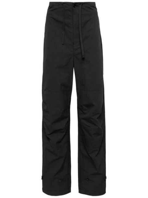 LEMAIRE high-waist cotton trousers