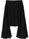 Comme des Garçons Homme Plus drop-crotch trim trousers - Black