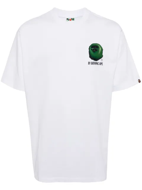 A BATHING APE® graphic-print cotton T-shirt