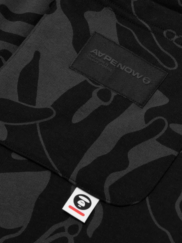 AAPE BY *A BATHING APE® ロゴ ショートパンツ | ブラック