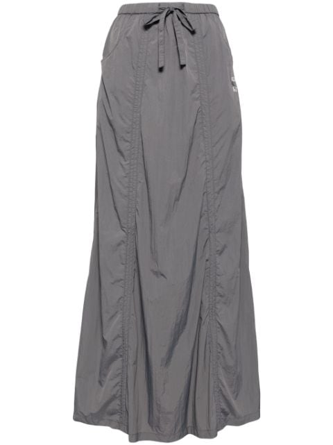 izzue drawstring-waist maxi skirt