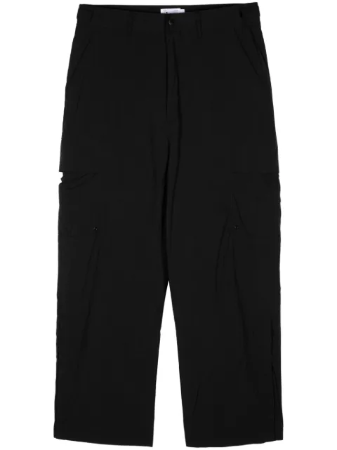 izzue pleat-detail straight-leg trousers
