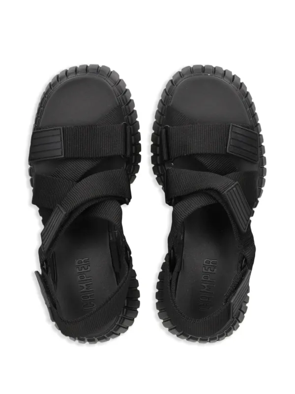 サンダル・ミュール BCN Sandals - Camper - Leather - Black カンペール CAMPER BCN / サンダル （ブラック） -ファッション