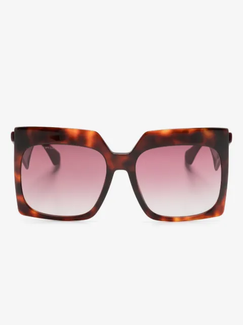 ETRO lunettes de soleil oversize à monture carrée