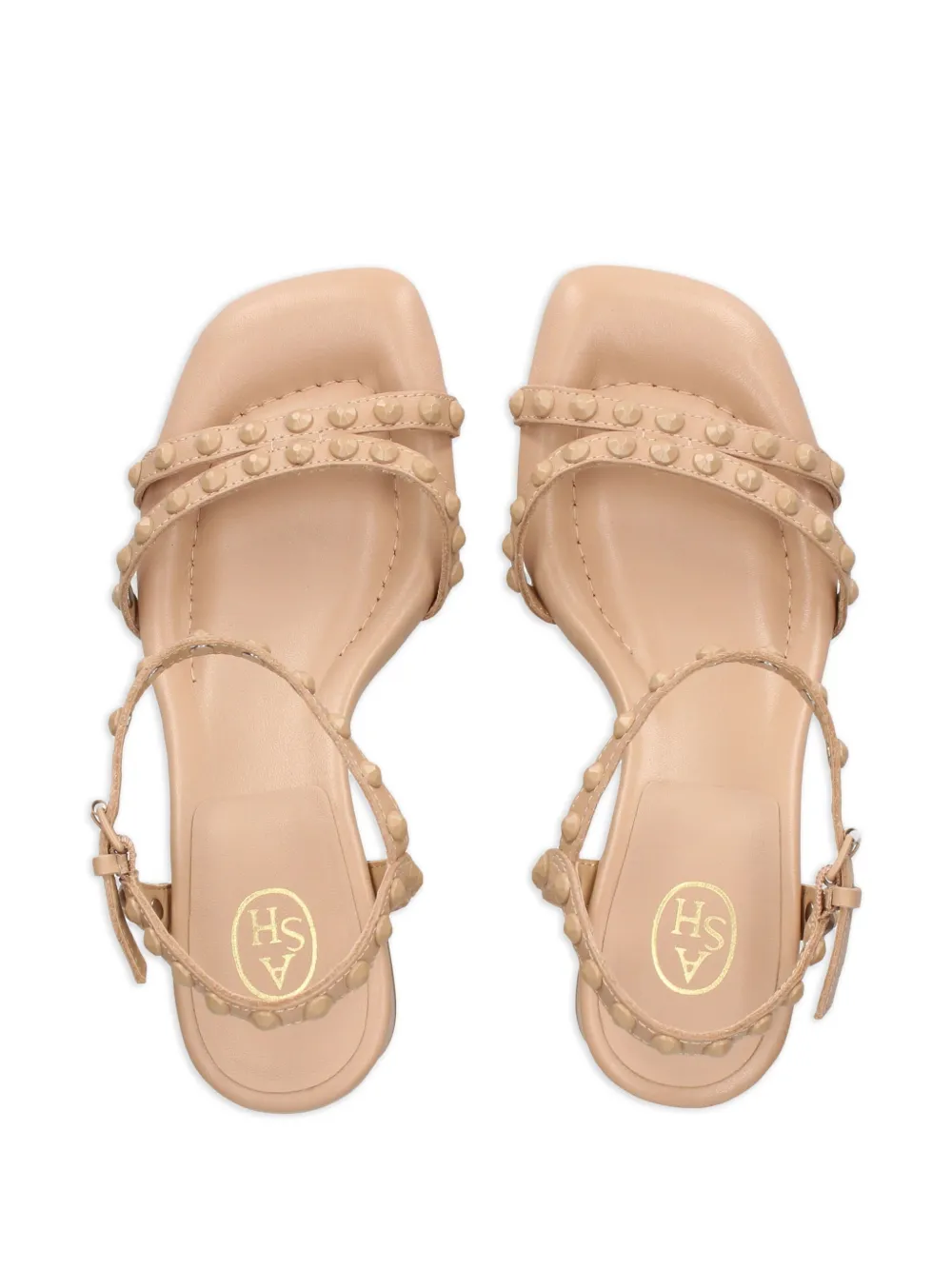 Ash Jodybis 65mm studded sandals Neutrals