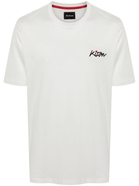 Kiton T-shirt con logo