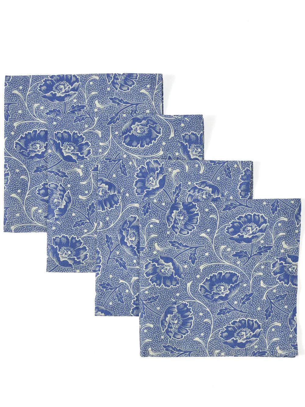 Cabana Toscana linen napkins (set of four) | Blue | Image 1