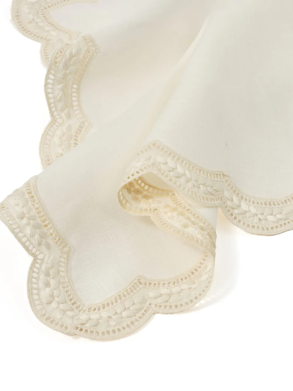 Cabana Emilia scallop-embroidered napkin | Tableware | Image 2