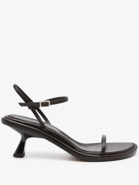Souliers Martinez sandales Ivone 55 mm en cuir