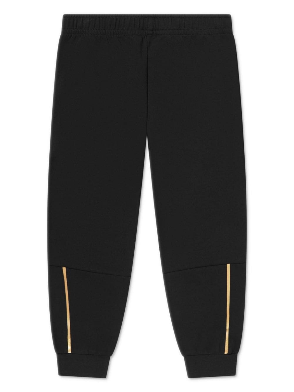 Shop Emporio Armani Logo-patch Track Pants In Black