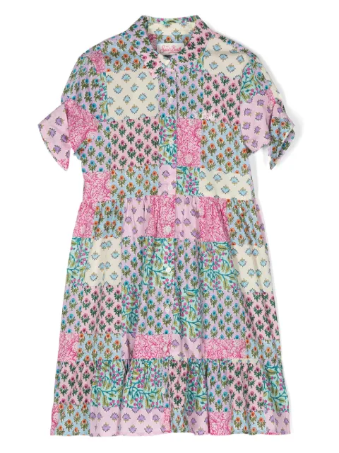 MC2 Saint Barth Kids floral-print cotton dress