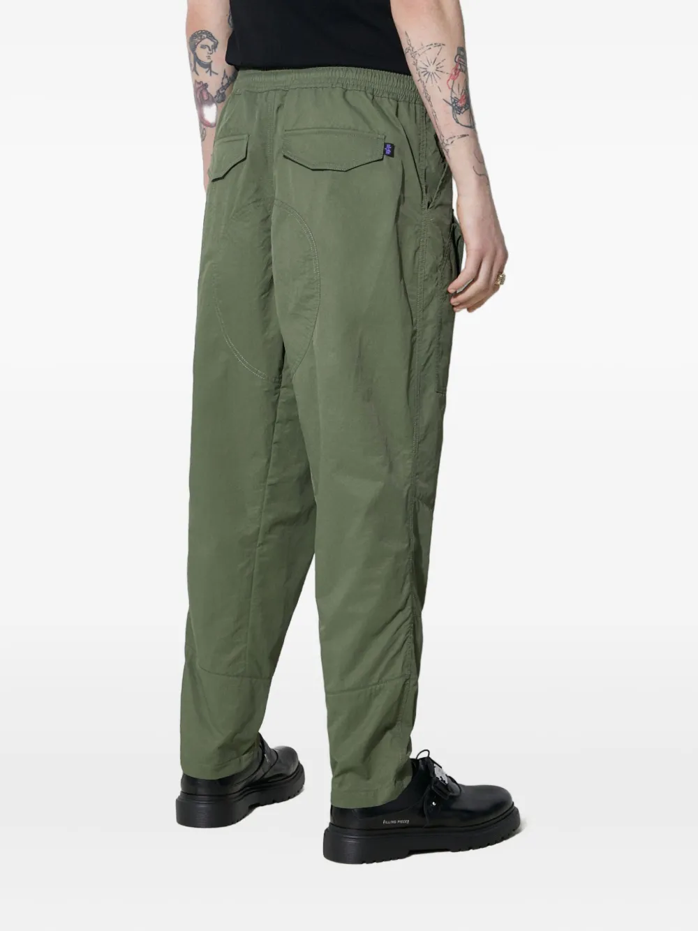 Alpha Industries Broek met toelopende pijpen Groen