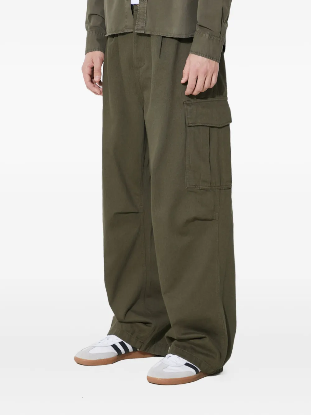 Alpha Industries Aircraft Cargo Pants In Green