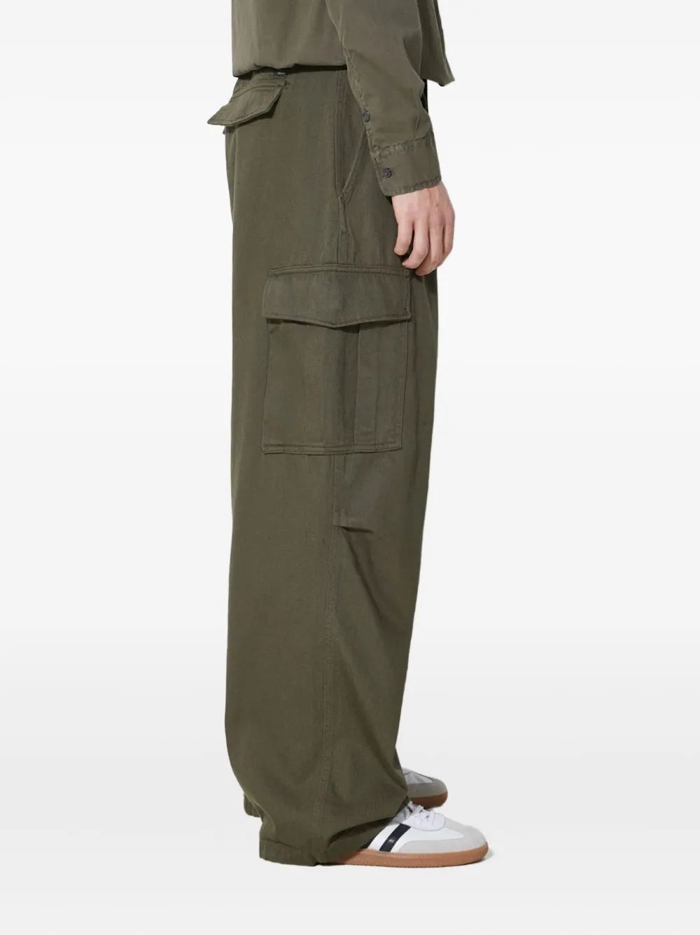 Alpha Industries Aircraft Cargo Pants In Green
