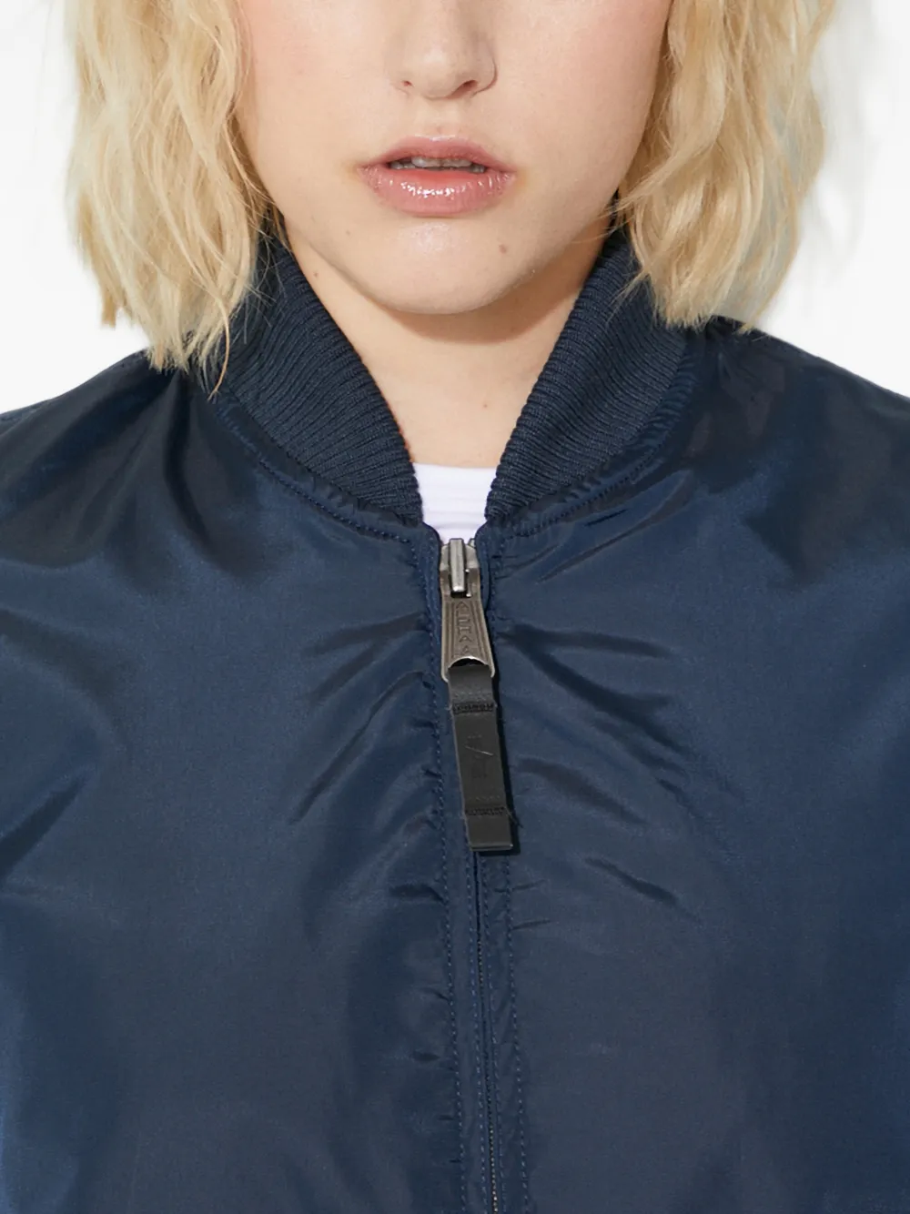Alpha Industries Bomberjack met rits Blauw