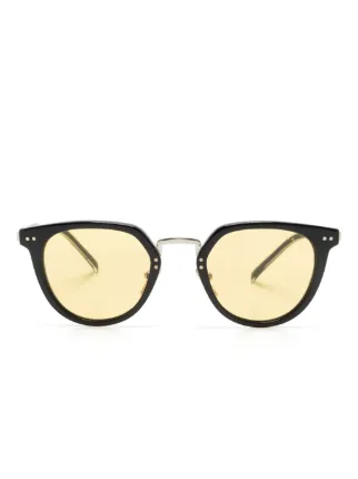 Prada Eyewear PR17YS オーバルフレーム サングラス | ブラック