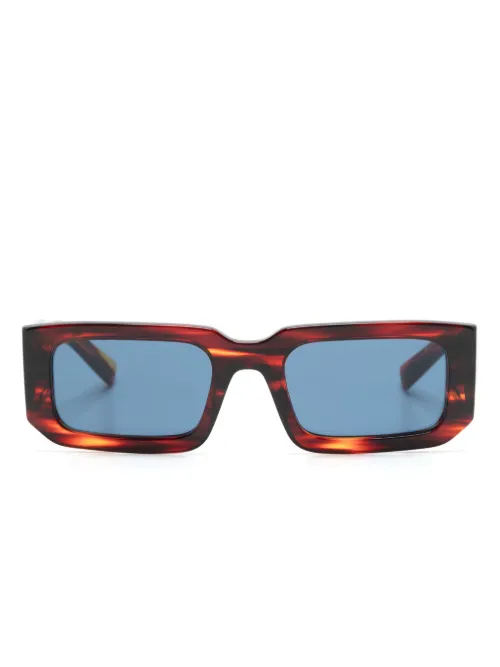 Lunettes de soleil à monture rectangulaire - Prada Eyewear - Modalova