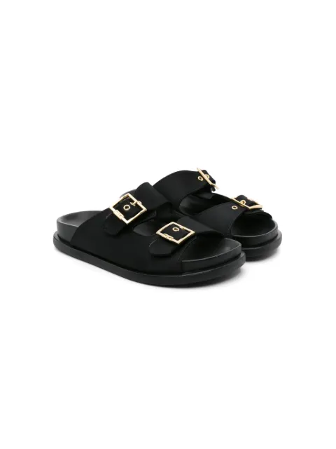 Elisabetta Franchi La Mia Bambina Sandali slides con fibbia