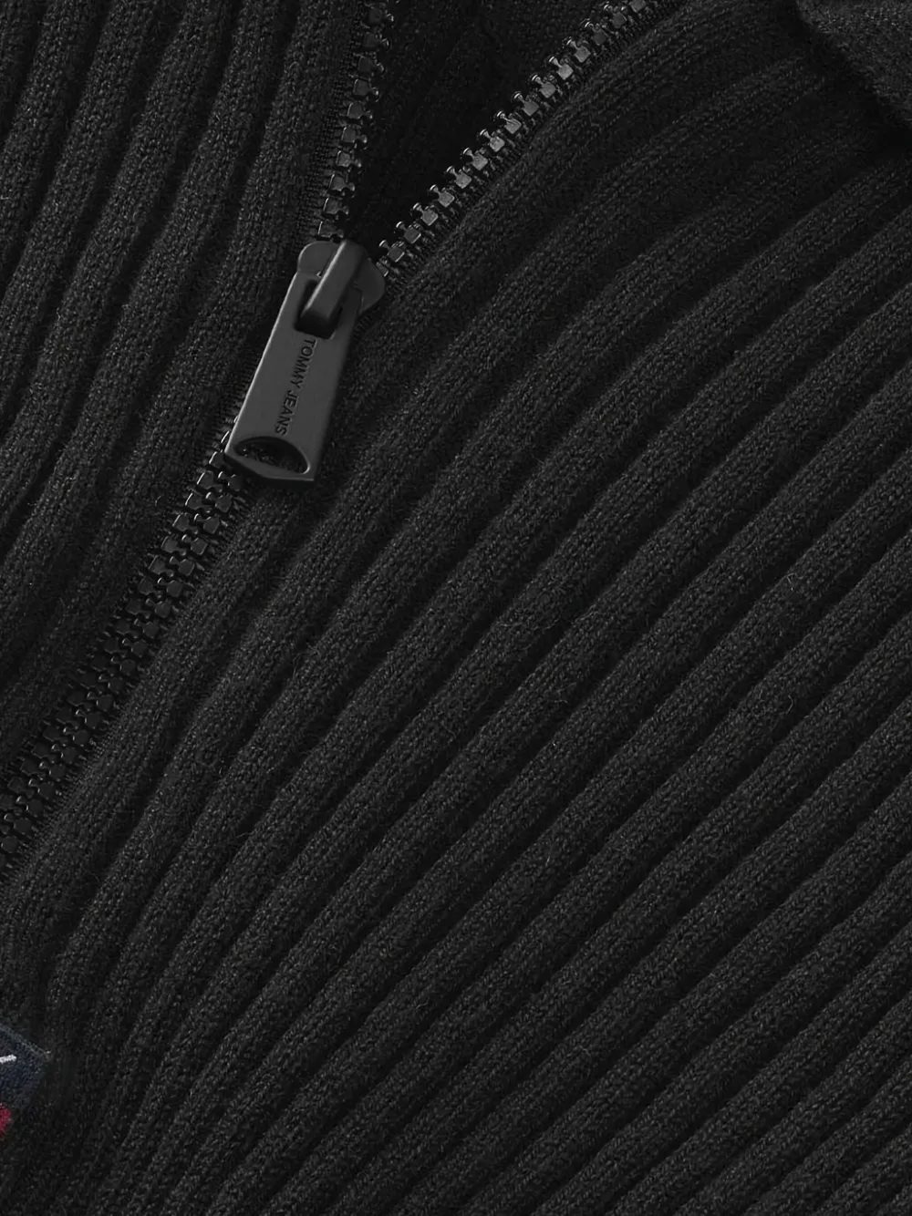 Tommy Hilfiger Trui met geborduurd logo Zwart