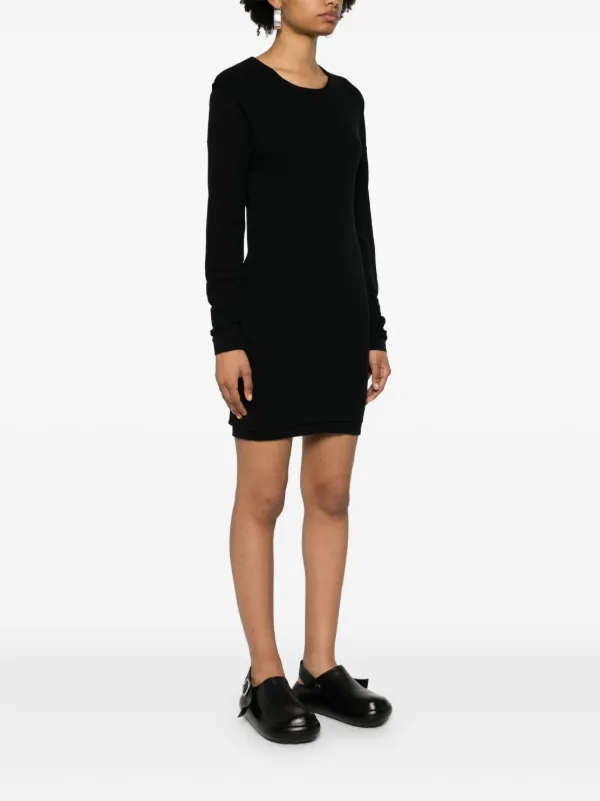 【送料&関税込】Lemaire Cotton Dress LEMAIRE Wrap-effect cotton-poplin midi shirt dress | NET-A
