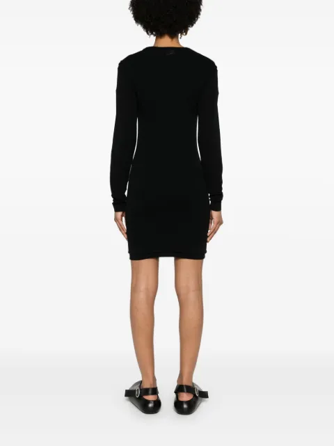 LEMAIRE layered cotton mini dress DR1066LK1016 - 3