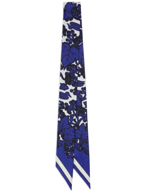 Burberry Ivy floral-print silk scarf Women